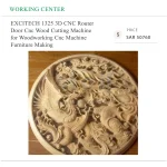 EXCITECH 1325 3D CNC Router Door Cnc Wood Cutting Machine for Woodworking Cnc Machine Furniture Making - Image 6