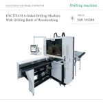 EXCITECH 6-Sided Drilling Machine With Drilling Bank of Woodworking