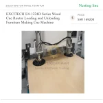 EXCITECH E4-1224D Series Wood Cnc Router Loading and Unloading Furniture Making Cnc Machine - Image 5