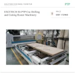 EXCITECH E6 PTP Cnc Drilling and Cutting Router Machinery - Image 4