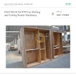 EXCITECH E6 PTP Cnc Drilling and Cutting Router Machinery - Image 6