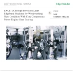 ⁦ماكينة تلبيس حواف ليزرية عالية الدقة للأعمال الخشبية، مزودة بمحرك، مع ضمان لمدة سنة⁩ - الصورة ⁦4⁩