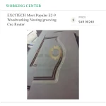 EXCITECH Most Popular E2-9 Woodworking Nesting/grooving Cnc Router - Image 5
