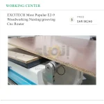 EXCITECH Most Popular E2-9 Woodworking Nesting/grooving Cnc Router - Image 6