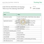 ⁦ماكينة Nesting E4 مزودة بنظام وضع ملصقات مسبقًا أوتوماتيكي⁩ - الصورة ⁦7⁩