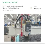 EXCITECH Woodworking CNC Nesting Drilling Machinery E3-1530D ATC - Image 2