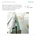 Efficient Automatic CNC Wood Panel Saws Core Motor Component Furniture Factory Production Processes New Used Manufacturing Plant - Image 4