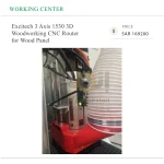 Excitech 3 Axis 1530 3D Woodworking CNC Router for Wood Panel - Image 4