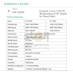 Excitech 3 Axis 1530 3D Woodworking CNC Router for Wood Panel - Image 7