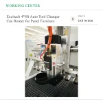 Excitech 4*8ft Auto Tool Changer Cnc Router for Panel Furniture - Image 2