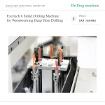 Excitech 6 Sided Drilling Machine for Woodworking Deep Hole Drilling - Image 6