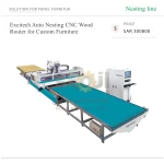 ماكينة راوتر CNC أوتوماتيكية بنظام Nesting للخشب، لتصنيع الأثاث حسب الطلب