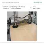 Excitech Auto Nesting CNC Wood Router for Custom Furniture - Image 4