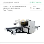 Excitech CNC SIX Sided WOODEN DRILLING MACHINE for Panel Furniture