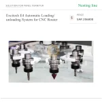 Excitech E4 Automatic Loading/unloading System for CNC Router - Image 4
