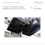 Excitech E4 Automatic Loading/unloading System for CNC Router - Image 5