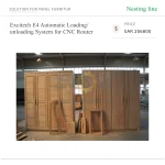 Excitech E4 Automatic Loading/unloading System for CNC Router - Image 6