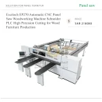Excitech EP270 Automatic CNC Panel Saw Woodworking Machine Schneider PLC High Precision Cutting for Wood Furniture Production