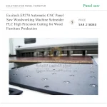 Excitech EP270 Automatic CNC Panel Saw Woodworking Machine Schneider PLC High Precision Cutting for Wood Furniture Production - Image 2