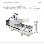 Excitech High Quality E6 PTP Cnc Router Wood Drilling Machine Center