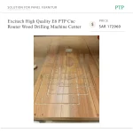 Excitech High Quality E6 PTP Cnc Router Wood Drilling Machine Center - Image 5