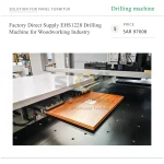 Factory Direct Supply EHS1228 Drilling Machine for Woodworking Industry - Image 5