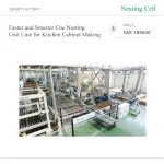 ⁦خط إنتاج Nesting CNC سريع وذكي لتصنيع خزائن المطابخ⁩ - الصورة ⁦6⁩