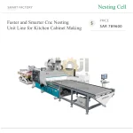 ⁦خط إنتاج Nesting CNC سريع وذكي لتصنيع خزائن المطابخ⁩ - الصورة ⁦5⁩
