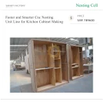 ⁦خط إنتاج Nesting CNC سريع وذكي لتصنيع خزائن المطابخ⁩ - الصورة ⁦3⁩