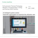 Full-automatic Practical Packaging Machine Corrugated Paper Cutting and Packing Small Machine - Image 6