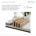 ⁦ماكينة تلبيس حواف CNC أوتوماتيكية بالكامل للأثاث والأعمال الخشبية، لتلبيس حواف ألواح الخشب وMDF والميلامين بشرائط PVC⁩ - الصورة ⁦4⁩