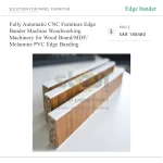 ⁦ماكينة تلبيس حواف CNC أوتوماتيكية بالكامل للأثاث والأعمال الخشبية، لتلبيس حواف ألواح الخشب وMDF والميلامين بشرائط PVC⁩ - الصورة ⁦3⁩