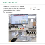 ⁦ماكينة إكسايتك CNC للحفر والتفريز في الأبواب والخزائن، مخصصة لمصانع الأثاث ومختلف الصناعات⁩ - الصورة ⁦4⁩