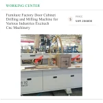 ⁦ماكينة إكسايتك CNC للحفر والتفريز في الأبواب والخزائن، مخصصة لمصانع الأثاث ومختلف الصناعات⁩ - الصورة ⁦5⁩