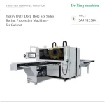 Heavy Duty Deep Hole Six Sides Boring Processing Machinery for Cabinet