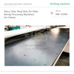 Heavy Duty Deep Hole Six Sides Boring Processing Machinery for Cabinet - Image 6