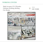 High Accuracy E2-9 Wooden Furniture Working Drilling Cnc Router - Image 4