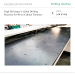 High Efficiency 6 Sided Drilling Machine for Wood Cabinet Furniture - Image 6