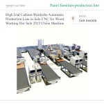 High End Cabinet Wardrobe Automatic Production Line in Sale EXCITECH CNC for Wood Working Hot Sale 2022 China Machine
