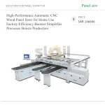 High-Performance Automatic CNC Wood Panel Saws for Home Use Factory Efficiency Booster Simplifies Processes Boosts Production