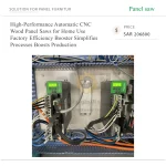 High-Performance Automatic CNC Wood Panel Saws for Home Use Factory Efficiency Booster Simplifies Processes Boosts Production - Image 2