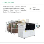 High-Performance Electric Corrugated Paper Cutter Enhanced Output Efficiency Wood Furniture Packaging Carton Box Package Machine