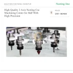 High Quality 3 Axis Nesting Cnc Machining Center for Mdf With High Precision - Image 3
