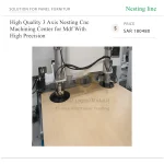 High Quality 3 Axis Nesting Cnc Machining Center for Mdf With High Precision - Image 6