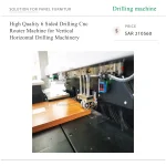 High Quality 6 Sided Drilling Cnc Router Machine for Vertical Horizontal Drilling Machinery - Image 4