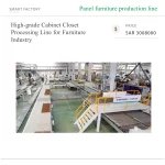 High-grade Cabinet Closet Processing Line for Furniture Industry - Image 3