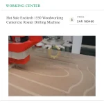 Hot Sale Excitech 1530 Woodworking Center/cnc Router Drilling Machine - Image 5