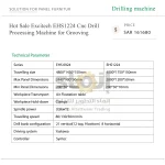 Hot Sale Excitech EHS1224 Cnc Drill Processing Machine for Grooving - Image 7