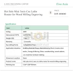 ⁦راوتر CNC صغير بخمسة محاور لتفريز ونقش الأخشاب – الأكثر مبيعًا⁩ - الصورة ⁦6⁩