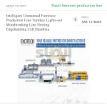 Excitech Intelligent Unmanned Furniture Production Line Turnkey Lights-out Woodworking Line Nesting Edgebanding Cell Handling - Image 2
